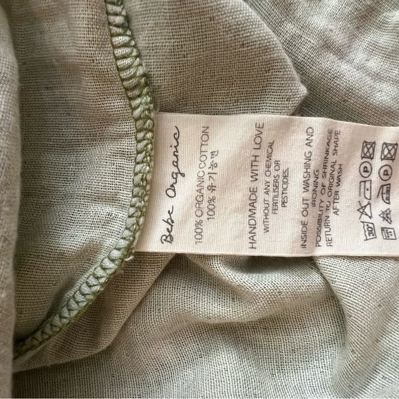 🆕Baby Organic Adele Blouse Green Aop 8Y - Picture 9 of 12